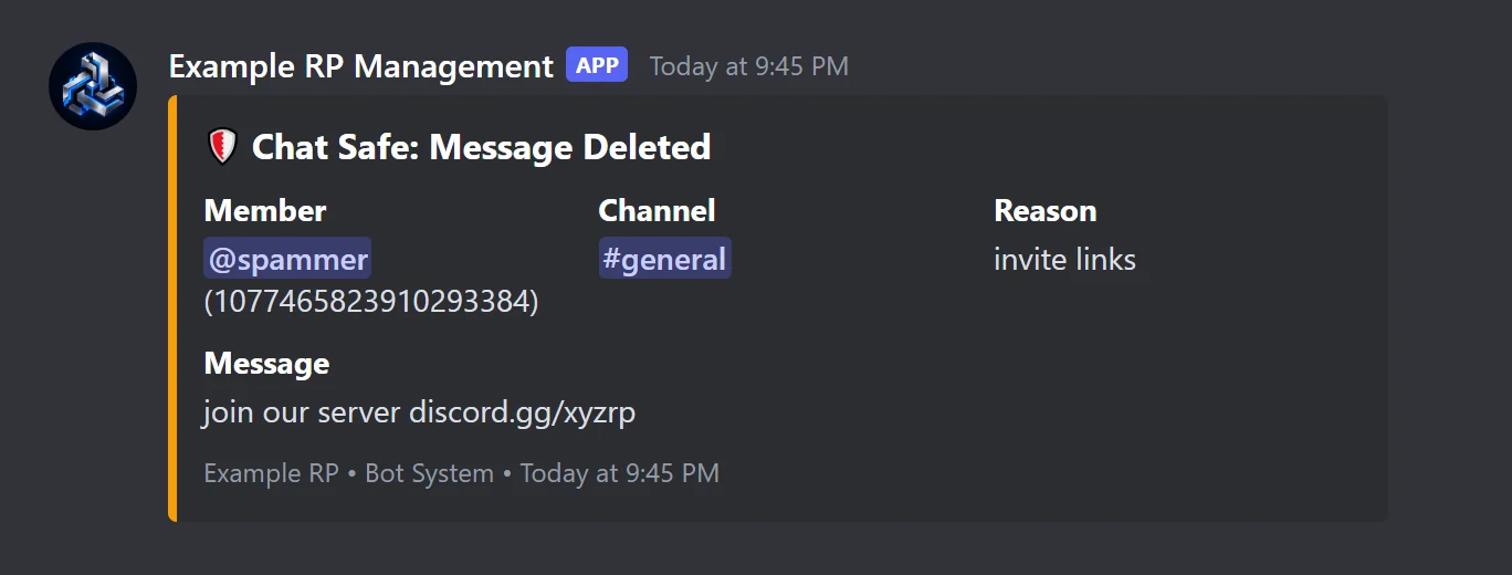 Chat Safe